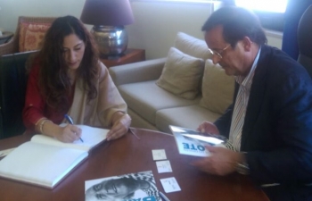 Meeting with Mayor of Albufeira, 13.09.2017